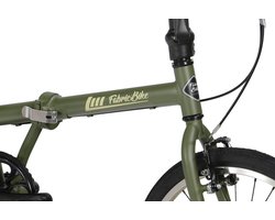 FabricBike Vouwfiets, aluminium frame, 50,8 cm, 3 kleuren, Cayman Green 7 Speed - ShopVlot