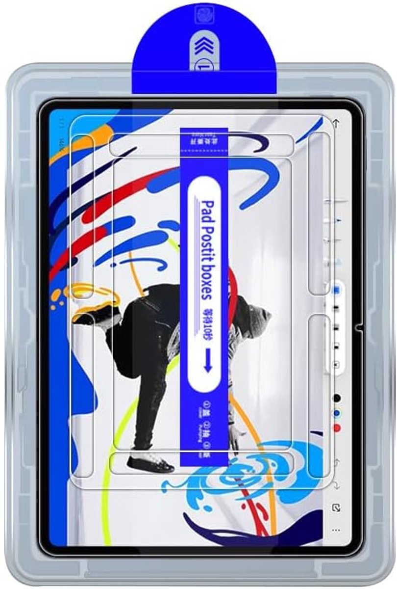 Gehard Glas Beschermfolie Schermen voor Xiaomi Pad 6S Pro 2024 12.4", met Automatische Uitlijning