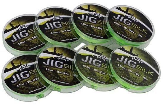 Fox Rage Jig Silk 150m - Maat : 0.17mm - 29lb van Fox Rage — afbeelding 2