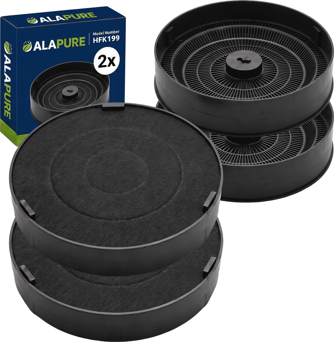 2x 199 Koolstoffilters voor CR770 / 602799 / 6200055 / 508-900752