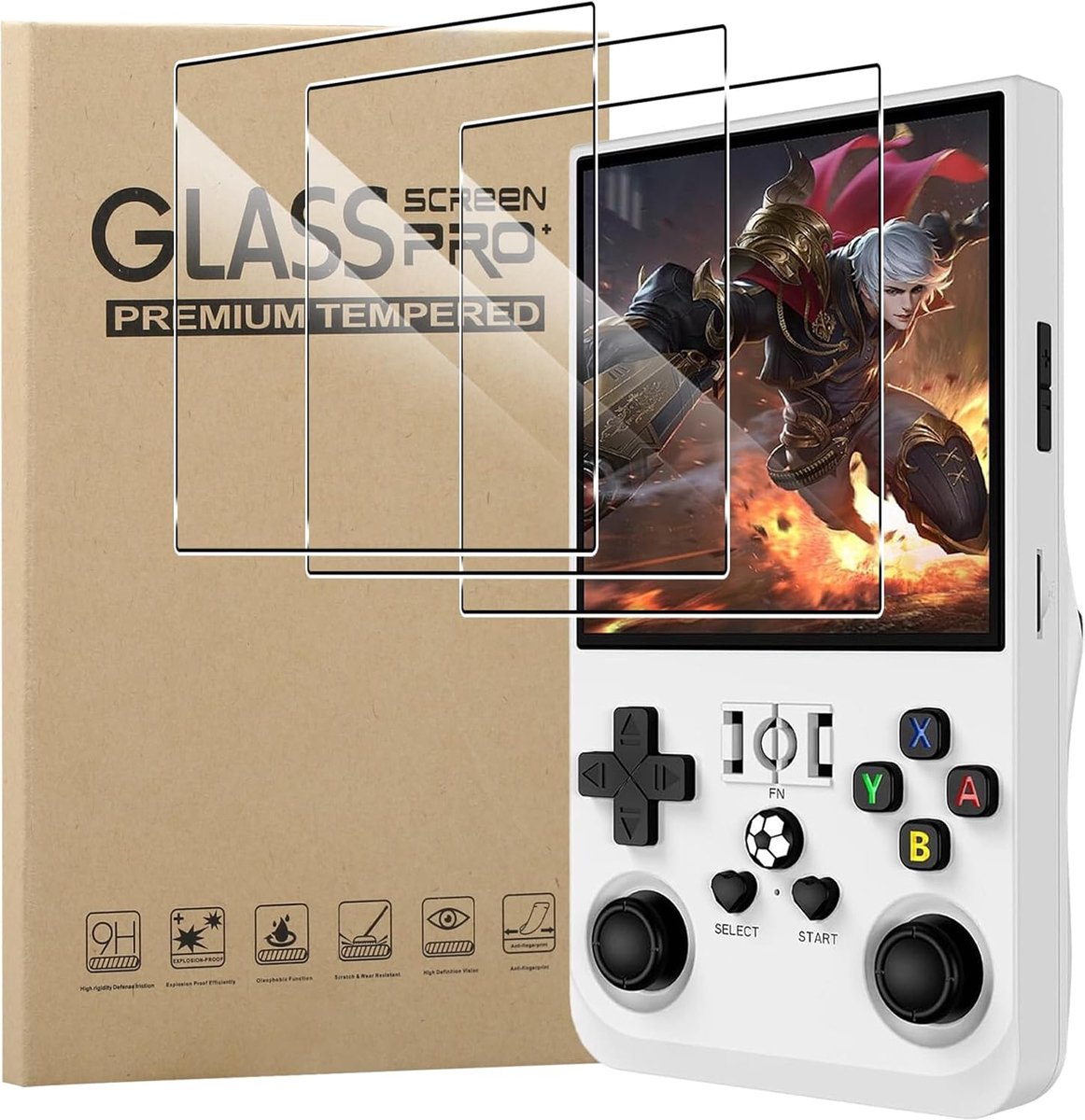 MEMELOKA Displaybeschermfolie voor R36MAX/R36 Max/R36Ultra, 3 stuks, krasbestendig, anti-vingerafdruk, hoge - ShopVlot
