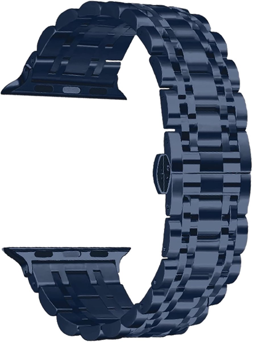 Metalen horlogeband voor Apple Watch 38 mm/40 mm/41 mm - RVS vervangband - Unisex stijl - ShopVlot