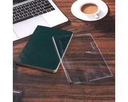 A5 Doorzichtig Boek Hoes voor Ho-Bonichi-Techo Midori Stalogy, 15x22cm Jelly PVC Bescherming Hoes voor Notitieboeken - ShopVlot
