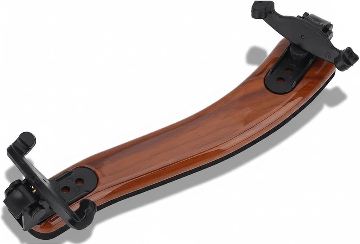 Shoulder Rest, Adjustable Hard Plastic Violin Shoulder Rest Pad for 3/4 4/4 Size Violin