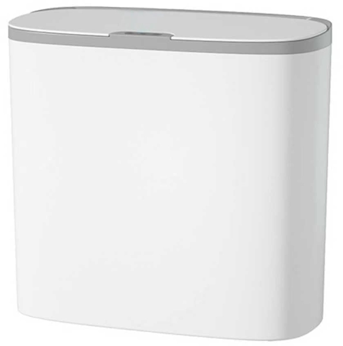SnelShoppen - Automatische Prullenbak 12L met Sensor - Wandmontage en Vrijstaand, Waterdichte en Geurvrije Afvalbak voor Keuken, Badkamer, WC - Stille