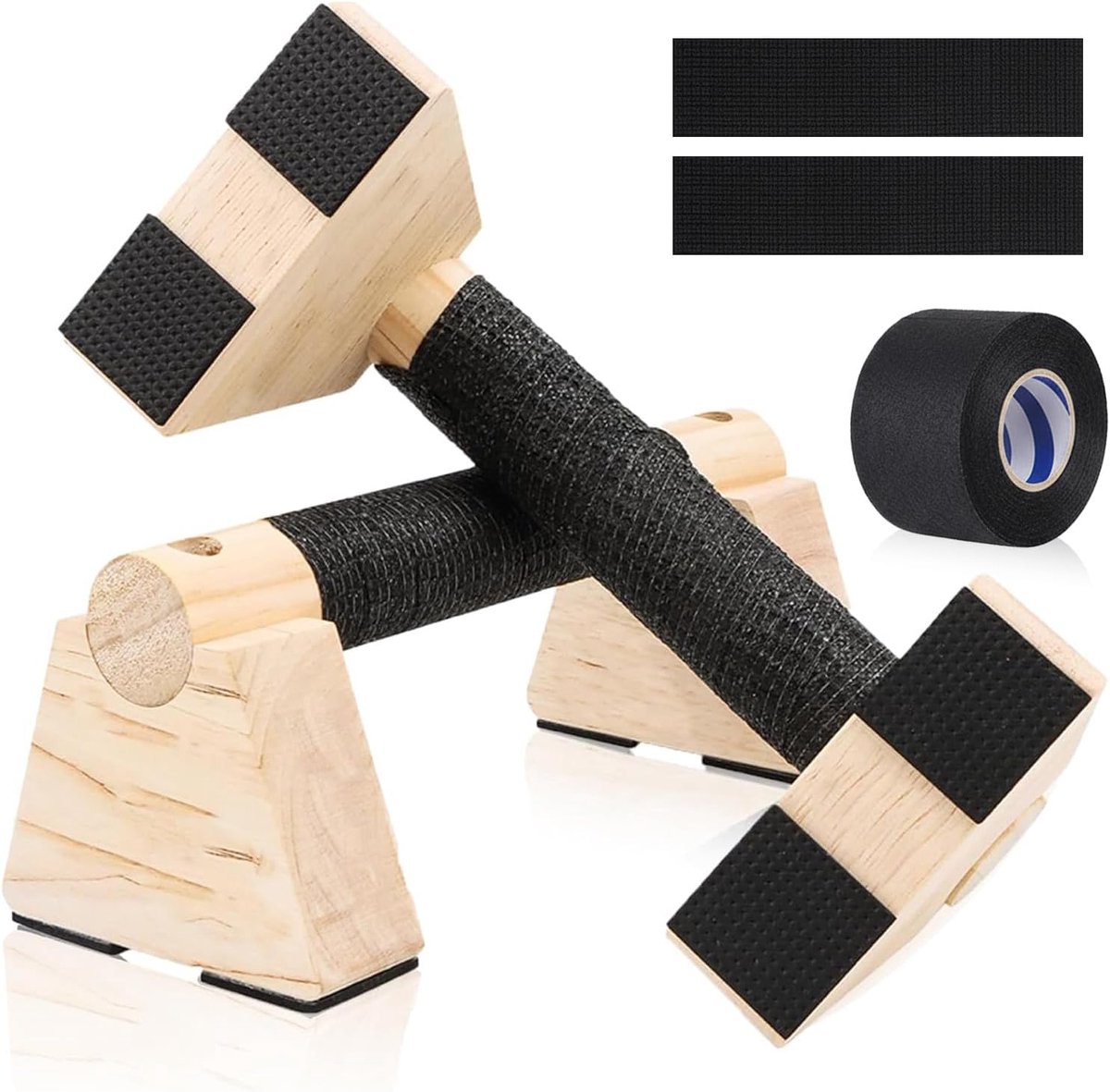 Houten Parallettes Bars