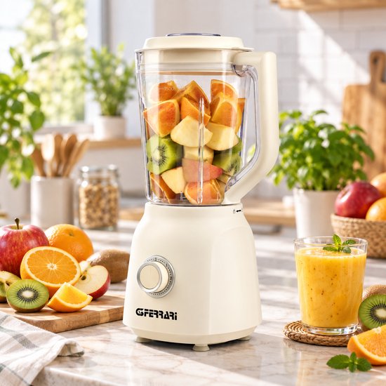 G3 Ferrari Tuttofrutta Blender voor op aanrecht 600 W Wit van G3 Ferrari — afbeelding 5