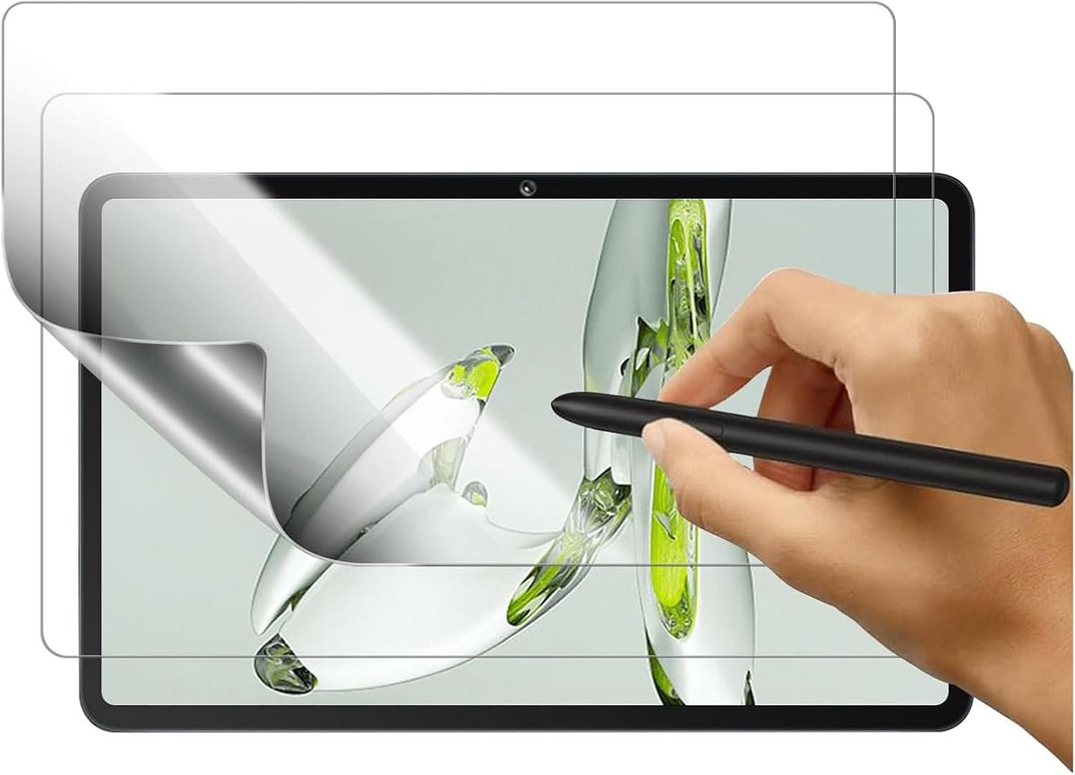 [2 PACK] Paperfeel Screen Protector voor Oneplus Pad Go 2 / OPPO Pad 5 12,1 inch, schrijven en tekenen zoals op papier, anti-verblinding matte PET-beschermfolie