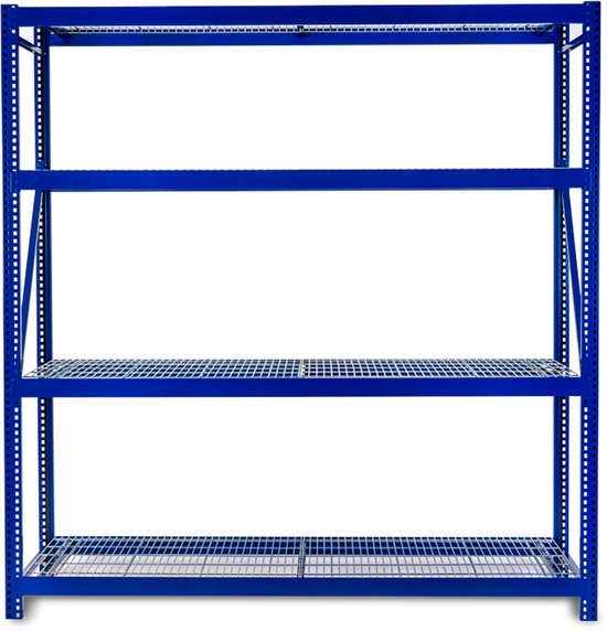 Avasco Industrial Pro Basis - Opbergrek met roosters - 200x192x60 cm ...