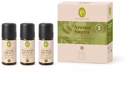 Primavera set aroma sauna fresh & energy bio (3 x 10 ml)