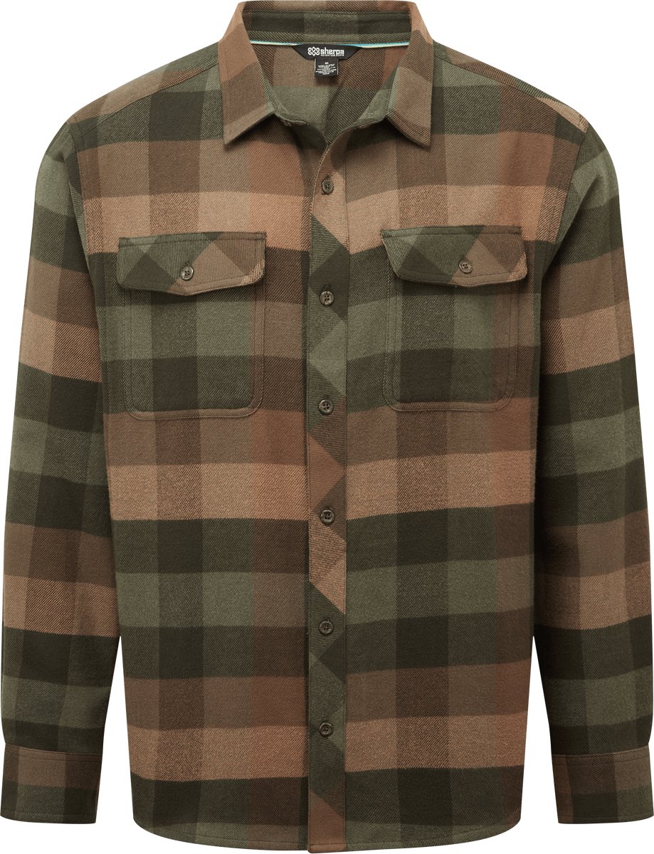 Sherpa Adventure Gear Choejor Overhemd Evergreen Groen