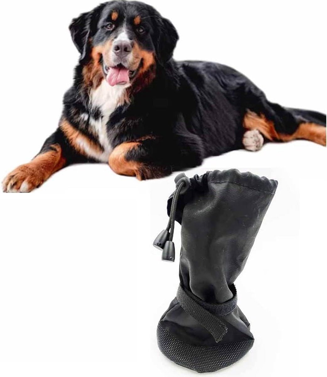 Schoenen voor wondgenezing (1 stuk), waterdichte bescherming voor gewonde poten, anti-likondersteuning, antislipzool, maat M