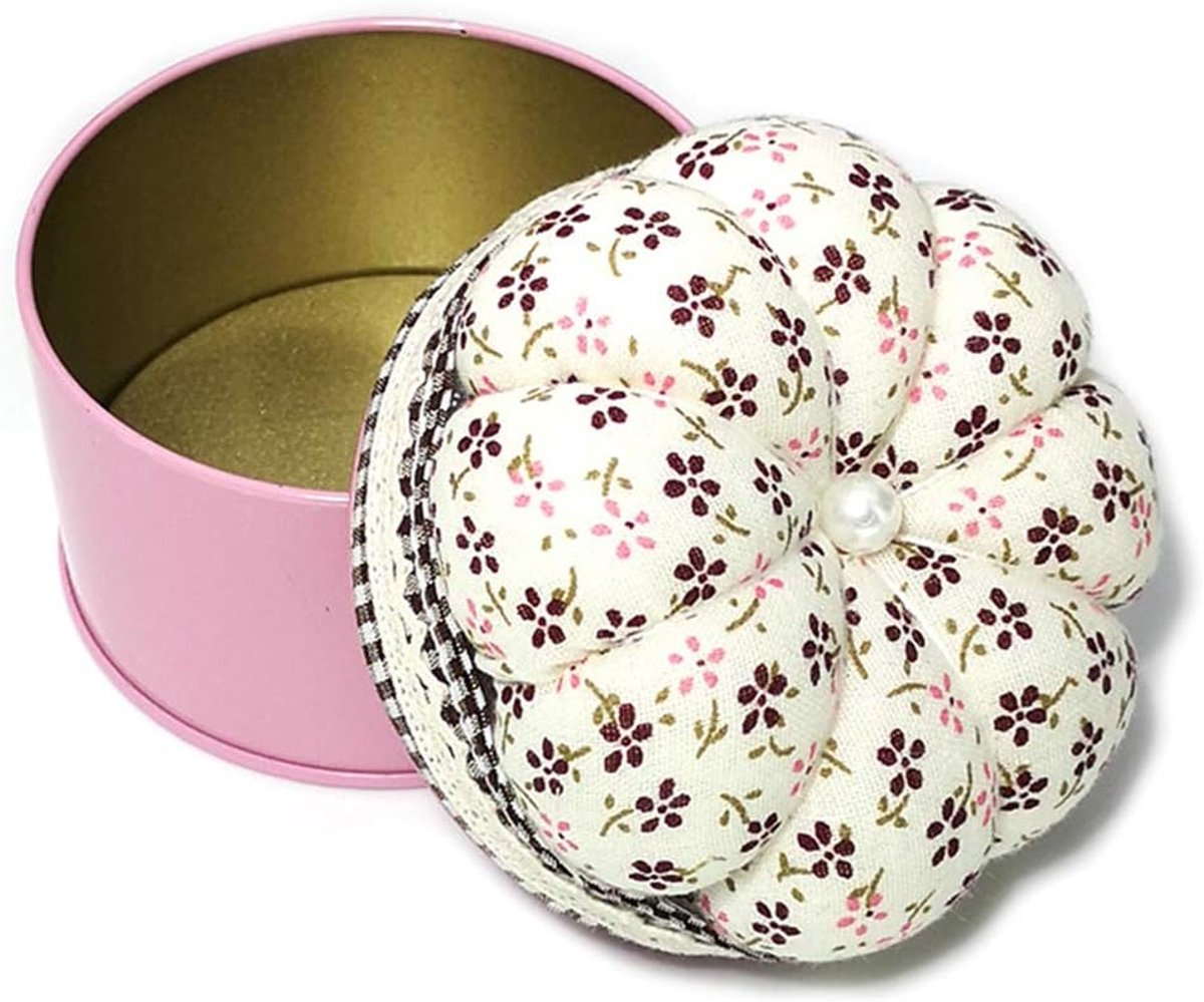 Vormige naald pin kussen met opbergdoos pincushion steek naaldwerk opslag houder