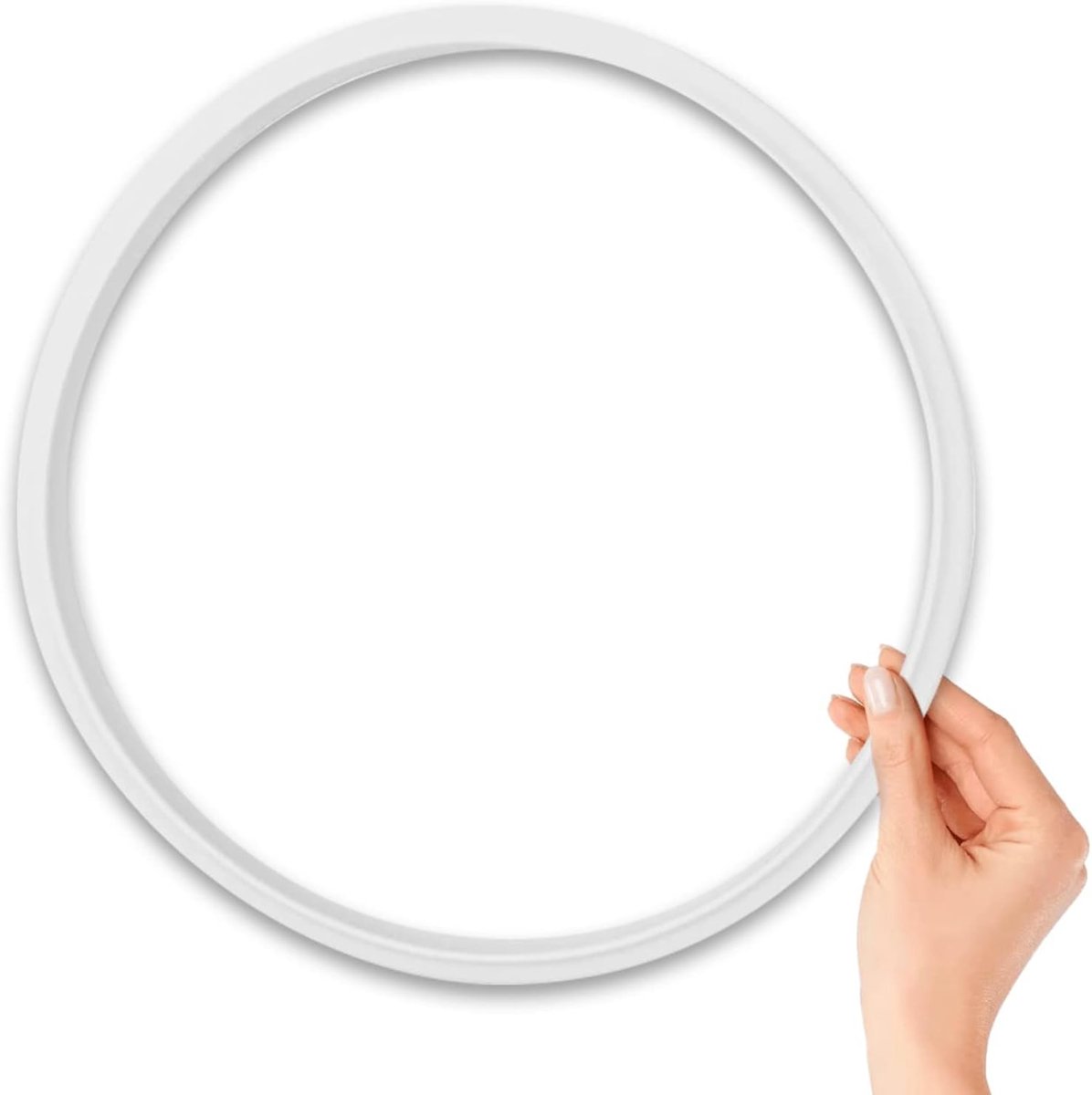 Rubber voor -potten, 22 cm, universeel, compatibel met alle merken WMF, Perfect, Magefesa, Fagor, rubber, -pan van siliconen