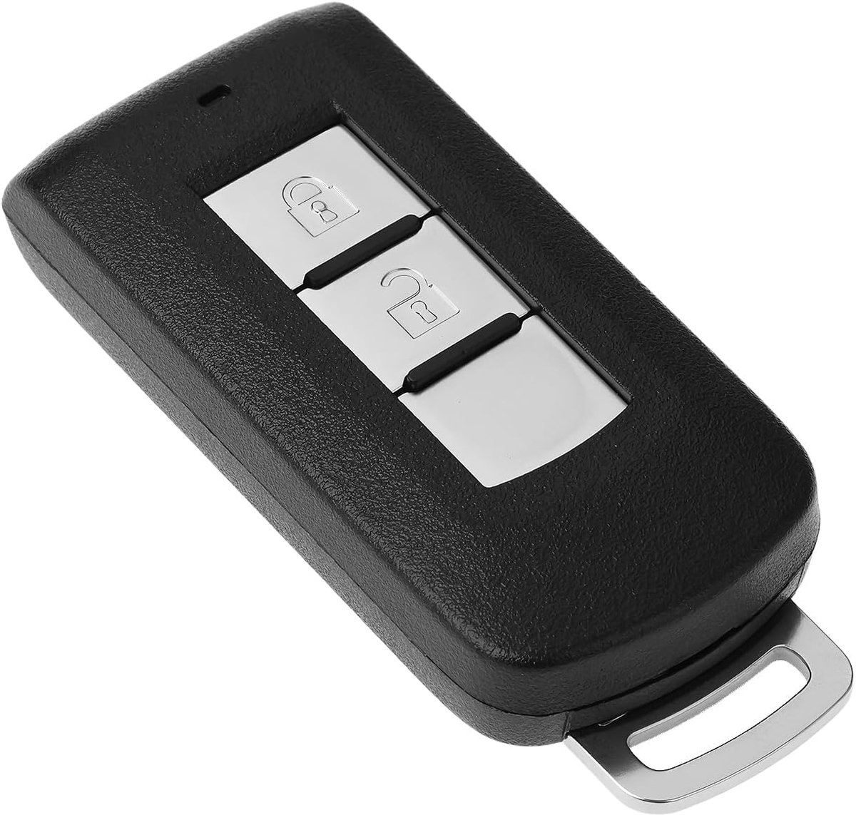 2 Knoppen Afstandsbediening Smart Key Fob Case Compatibel met MITSUBISHI L200 ASX