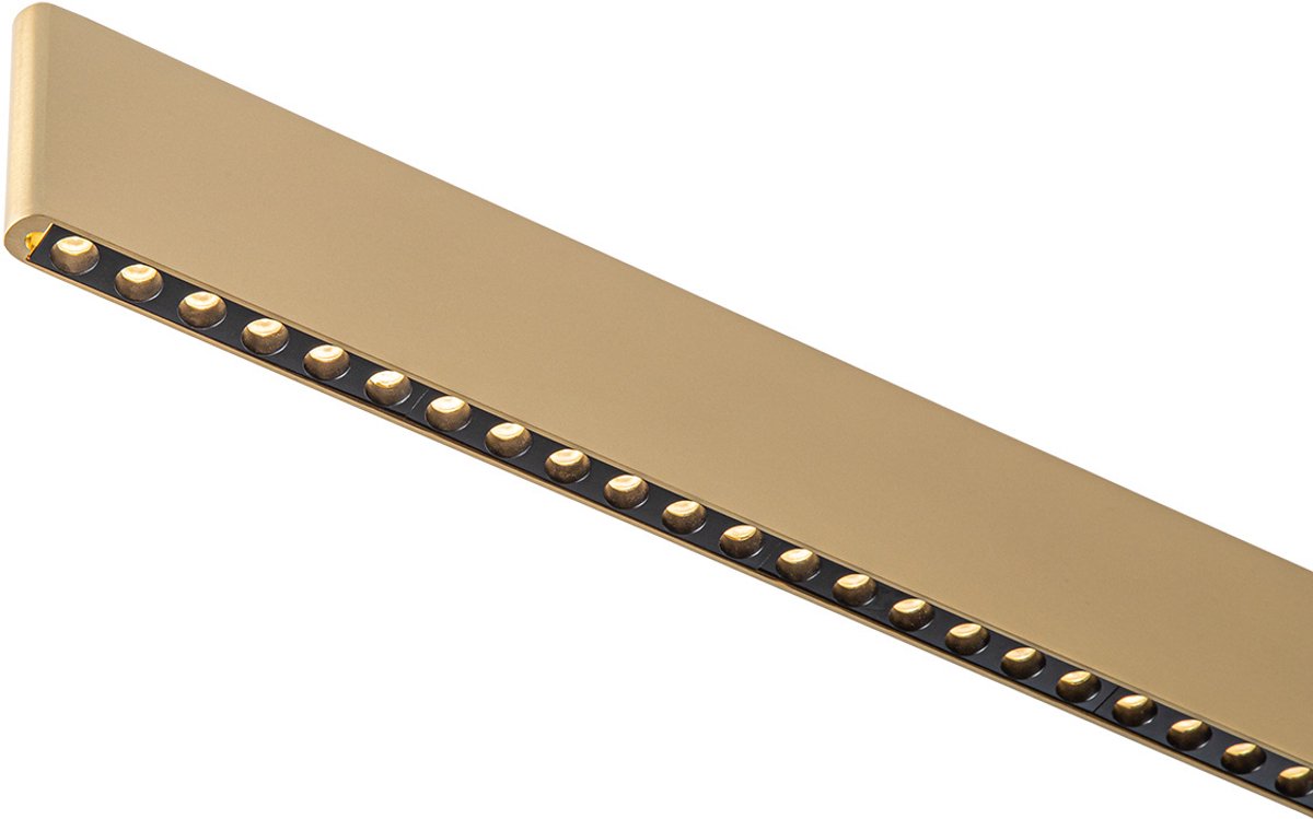 Alyn LED hanglamp 180 cm goud dimbaar 3000K warm wit 40W