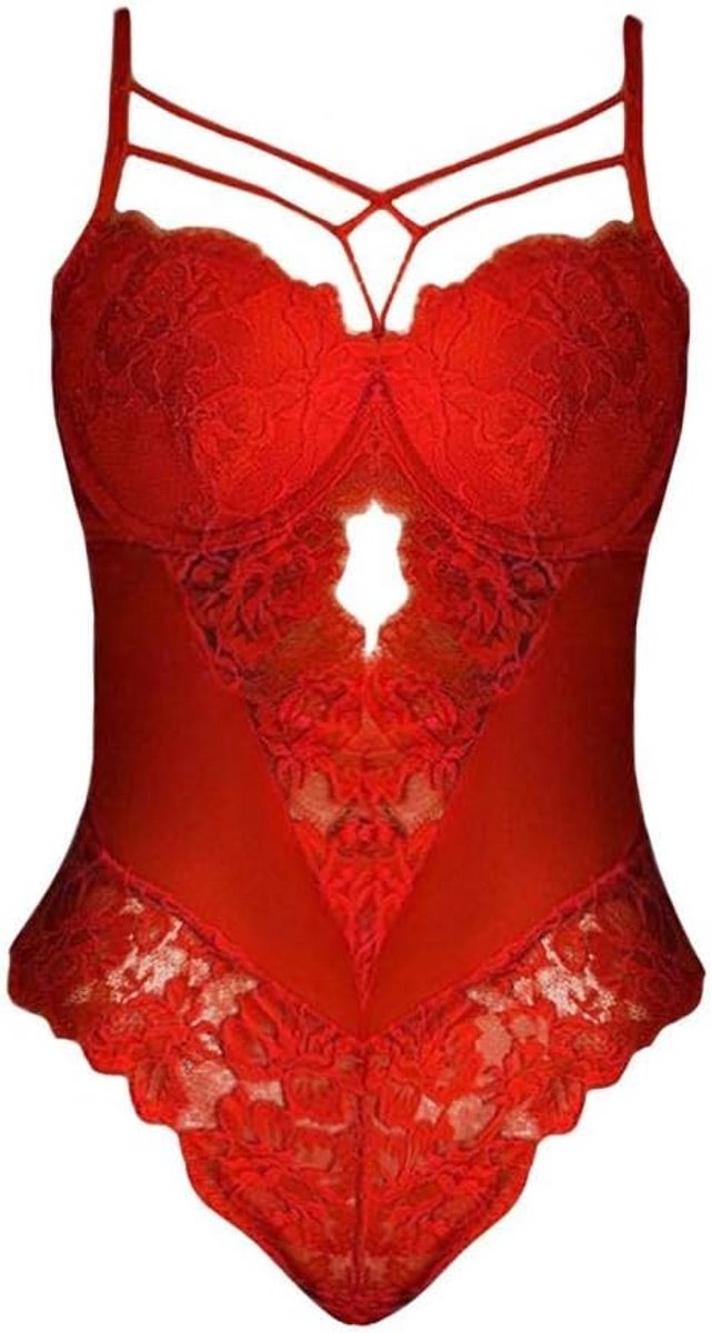 Kleding Lingerie Dames Ondergoed Kanten Beha Bandage String Verleiding Transparante Nachtkleding Sexy Lingerie Dames