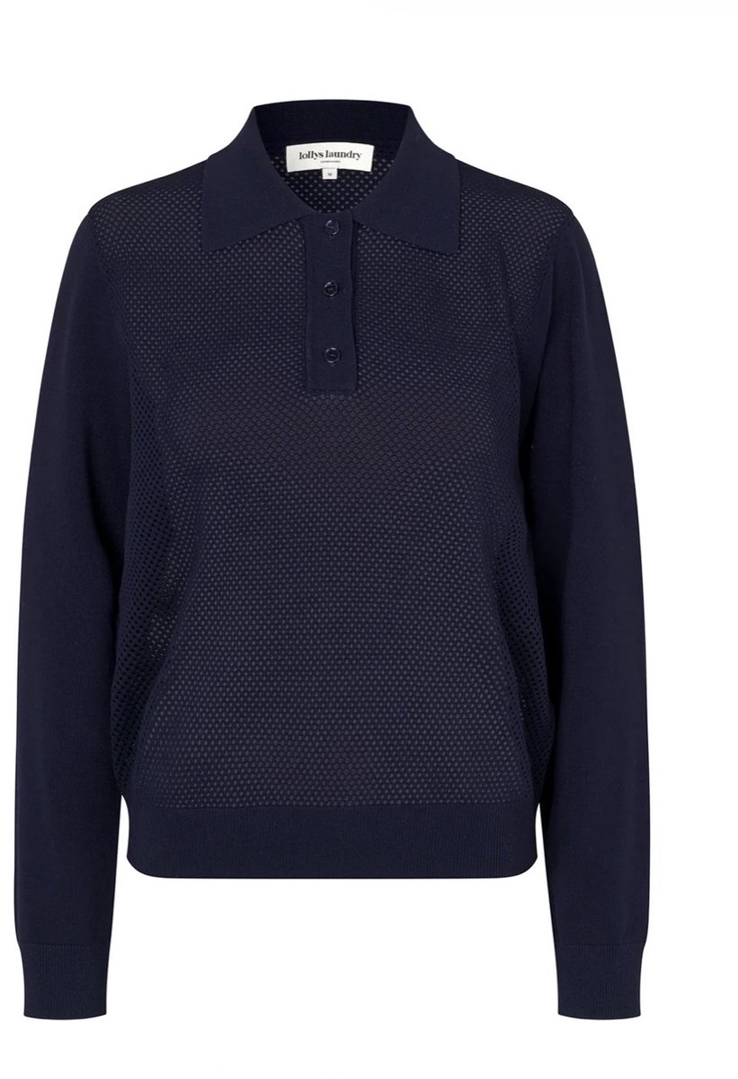 Lollys Laundry Opal - Polo - Trui - BLauw - XS