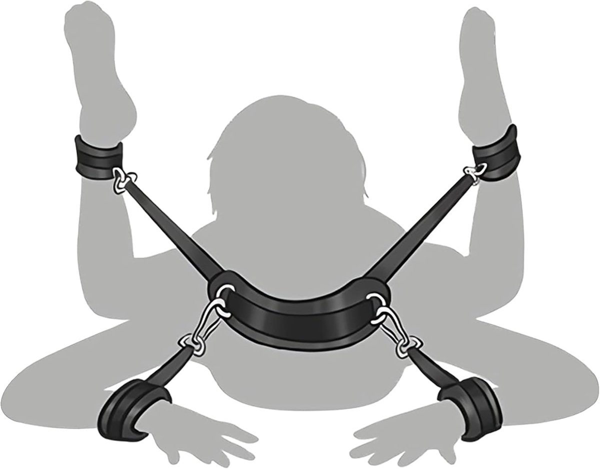 Bondage set BDSM seksspeelgoed, seksspeelgoed, handboeien, bondageset SM, handboeien met peddel voor koppels, liefhebbers van gays en beginners