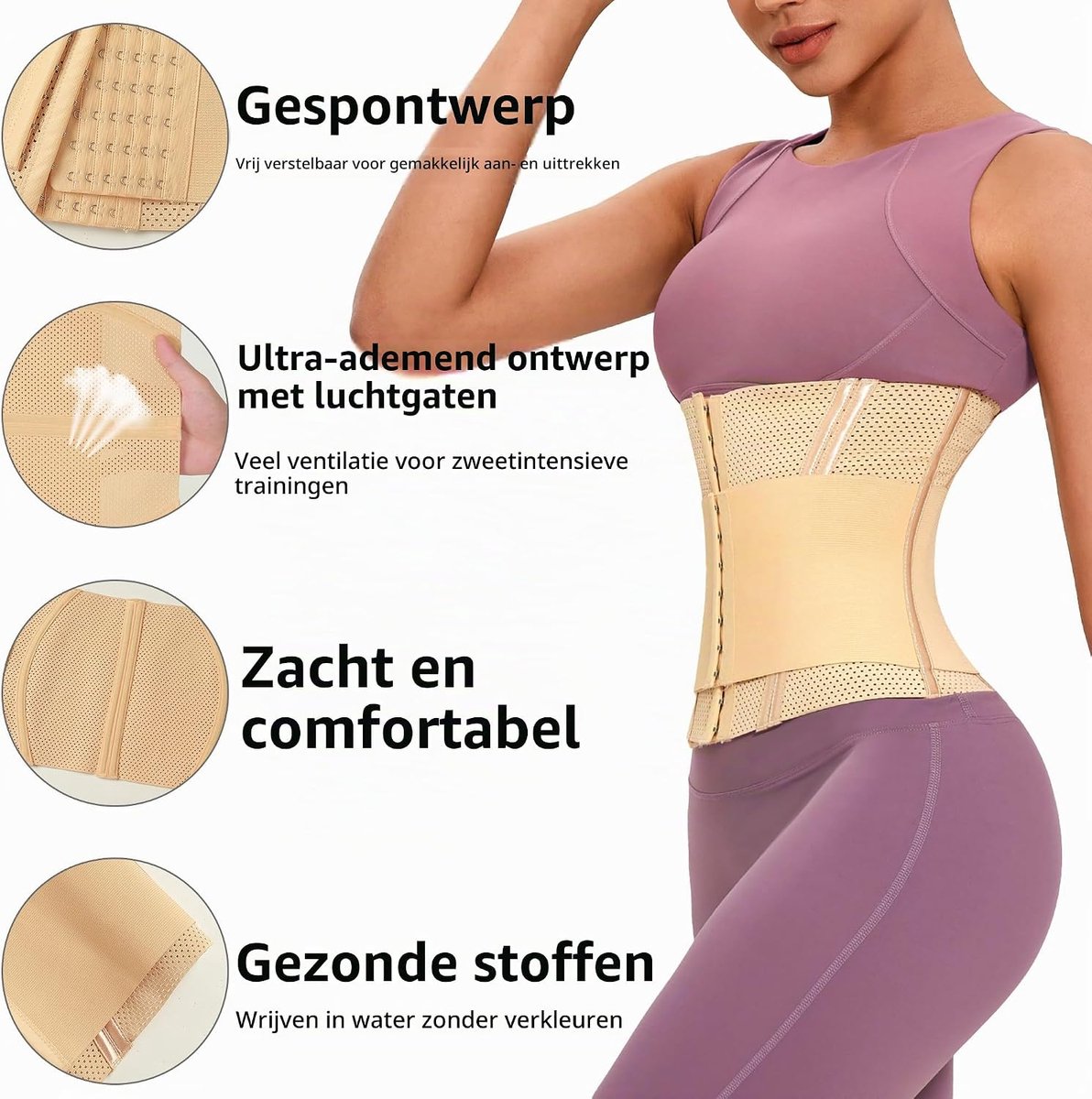 Taille Cinchers Womens Taille Corset Ademend Shapewear Gordel Buik Band Body Shaper Sport Riem