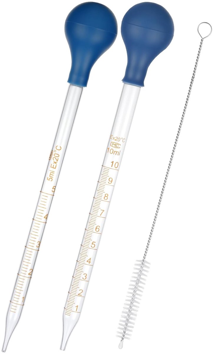 Druppelpipetten, 3 ml, met schaalverdeling