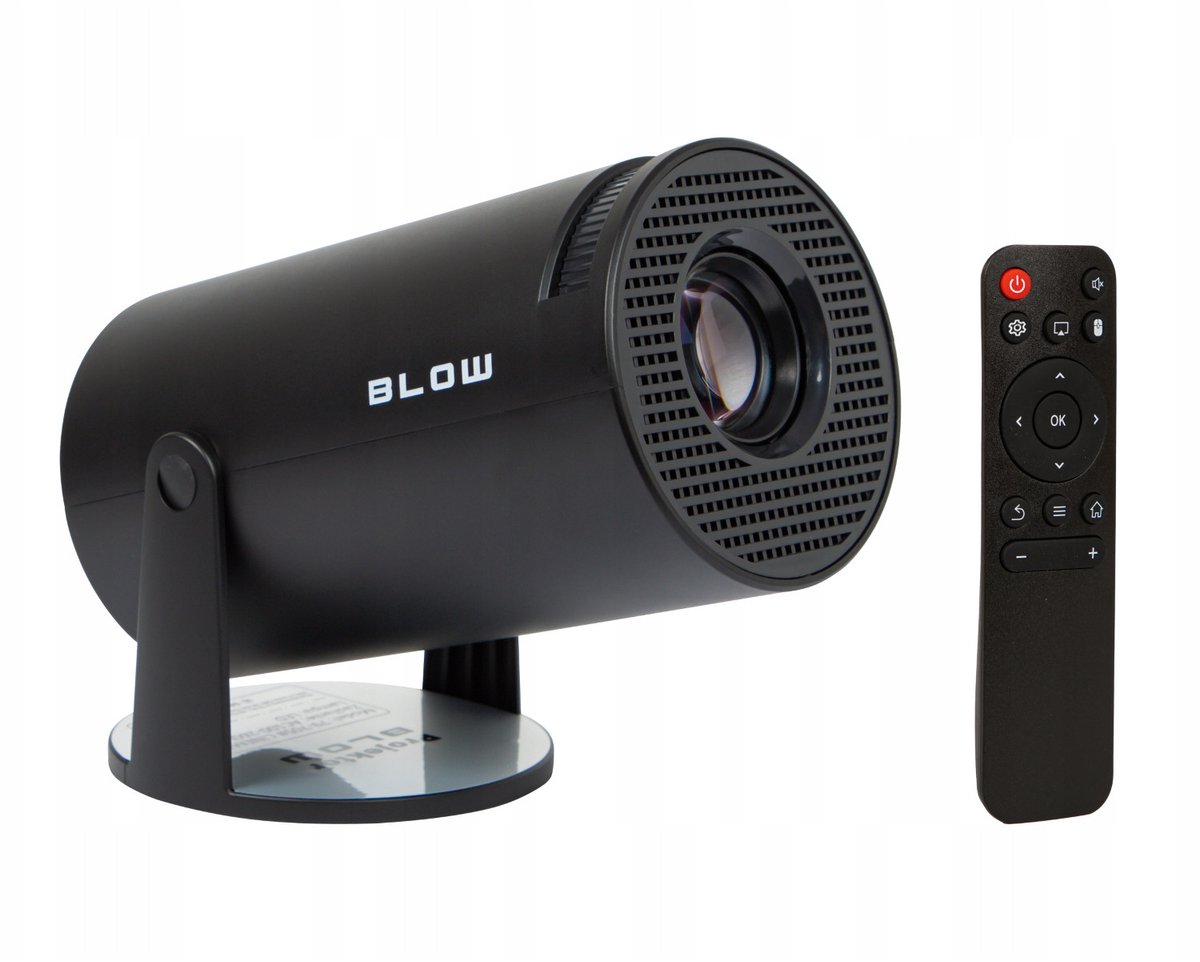 Blow draagbare projector, Android TV, ingebouwde luidspreker van 3 W, resolutie van 720p en 4K-decodering, scherp en levendig beeld, 79-705#