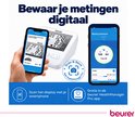 Bewaar je metingen digitaal. Scan het display met je smartphone. Gratis in de beurer HealthManager Pro app.