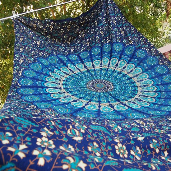Verrekijker Indian Size Mandala Tapijt Yoga Mat Stuk Muur Decor Strandtapijt Hippie Gooien Wandtapijt Home Decor Sprei — afbeelding 2