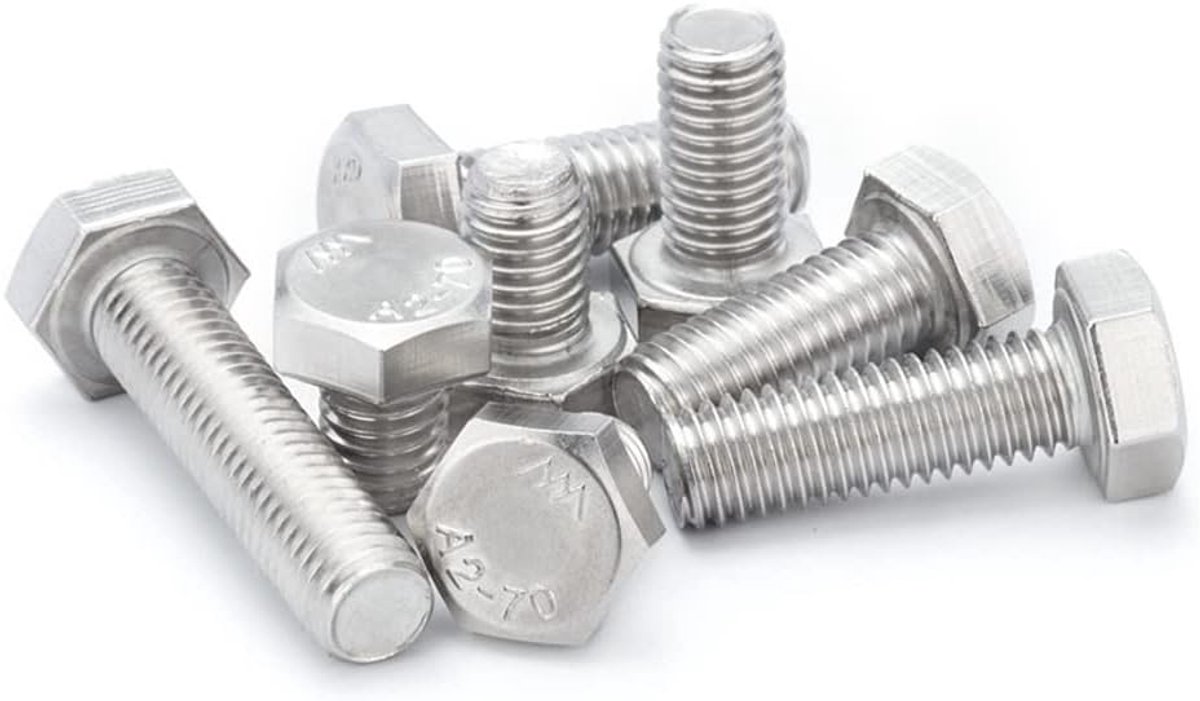 M14 Hexagon Head Bolts Outside Corner Hexagonal Machine Screws Stainless Steel Outer Hexagon BoltM14×90mm,1 pcs - ShopVlot