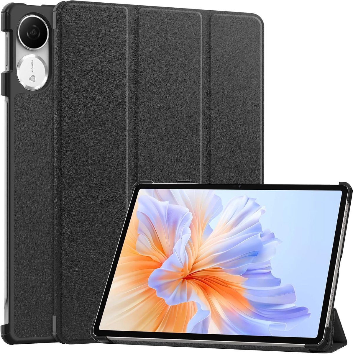 Tieeyivv Case for Honor Pad V9 Cover, Premium PU Ultra Slim Light Protective Case, Triple Folding Protective Case - ShopVlot