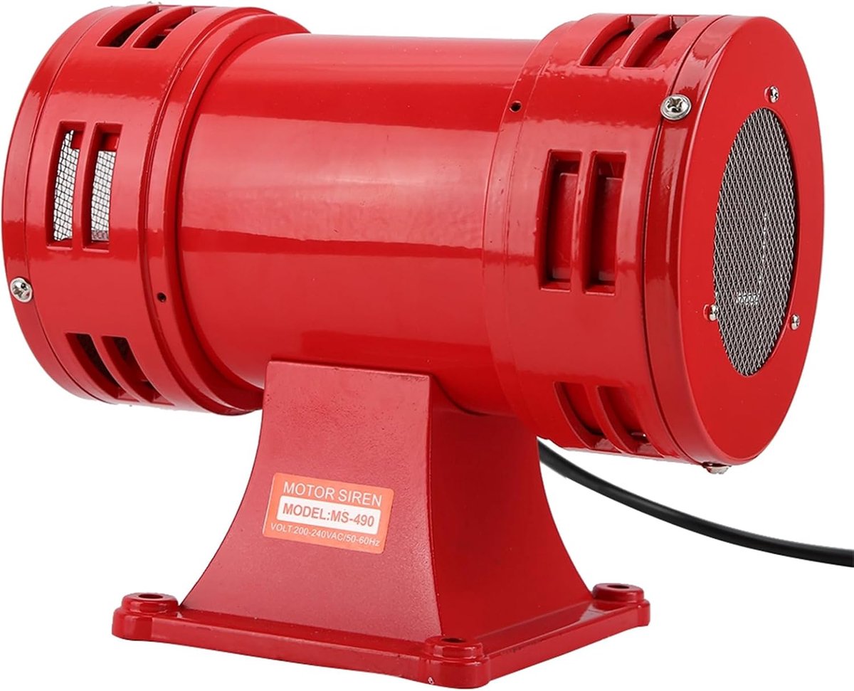 Tweeter Alarm Horn Buzzer Siren, 150DB Industry Security Electric Motor Powered Siren Continuous Alarm Horn - ShopVlot