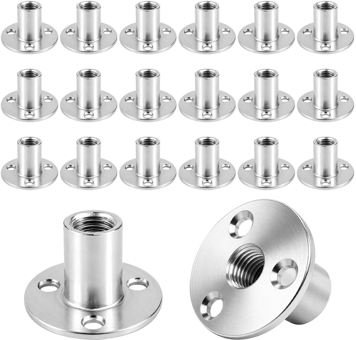 T-nuts M12 - 20 stuks - carbonstaal - robuust en duurzaam - Luxento