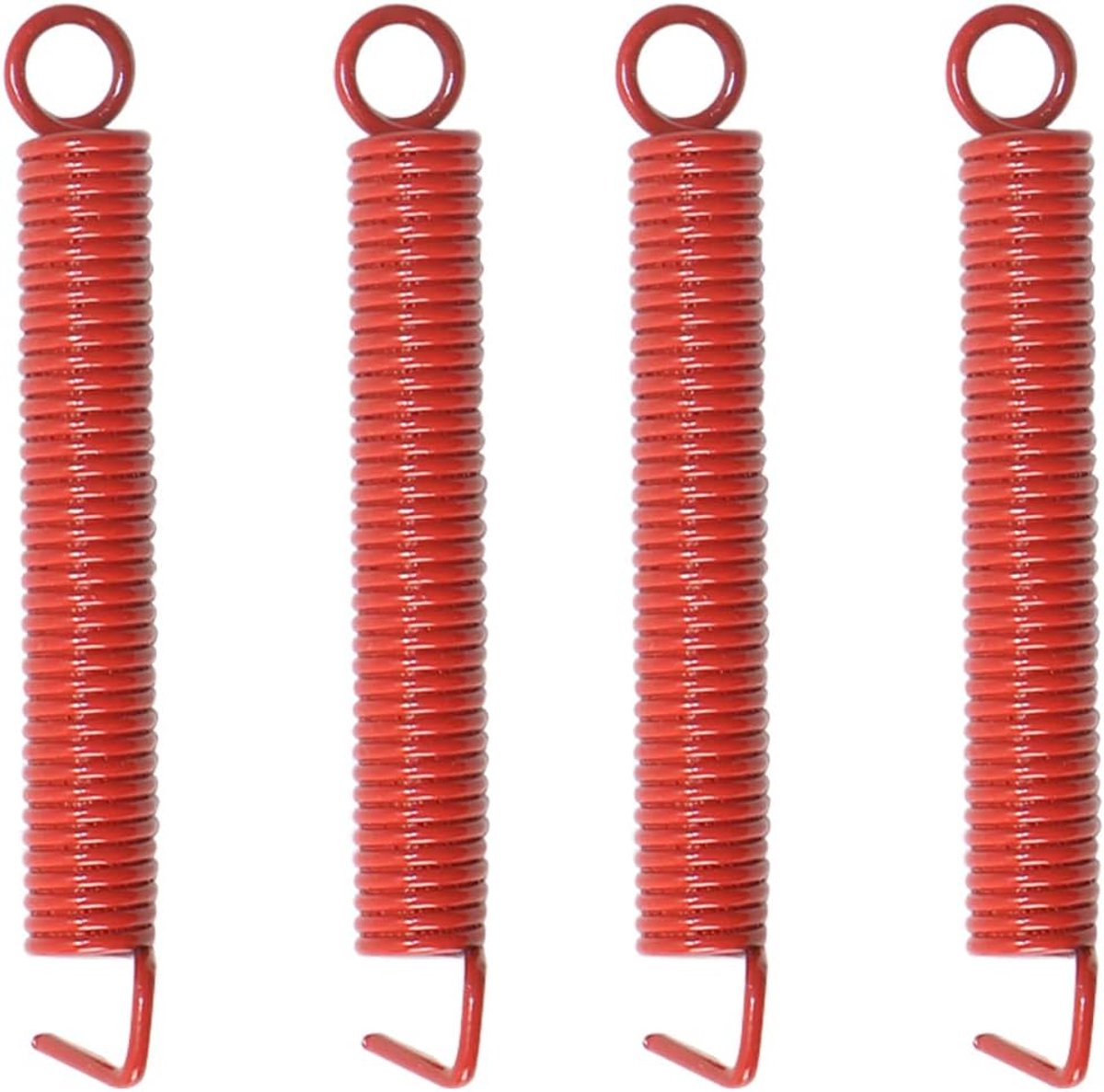 SYLEN 4 Stks Rode Geruisloze Tremolo Springs, Carbon Staal Vervangende Onderdelen voor ST Stijl Elektrische Gitaren. - ShopVlot