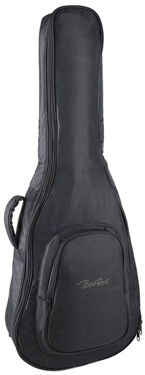 Gigbag akoestische gitaar - Boston W-06.2 - 4/4 - 6mm voering - Nylon - Zwart