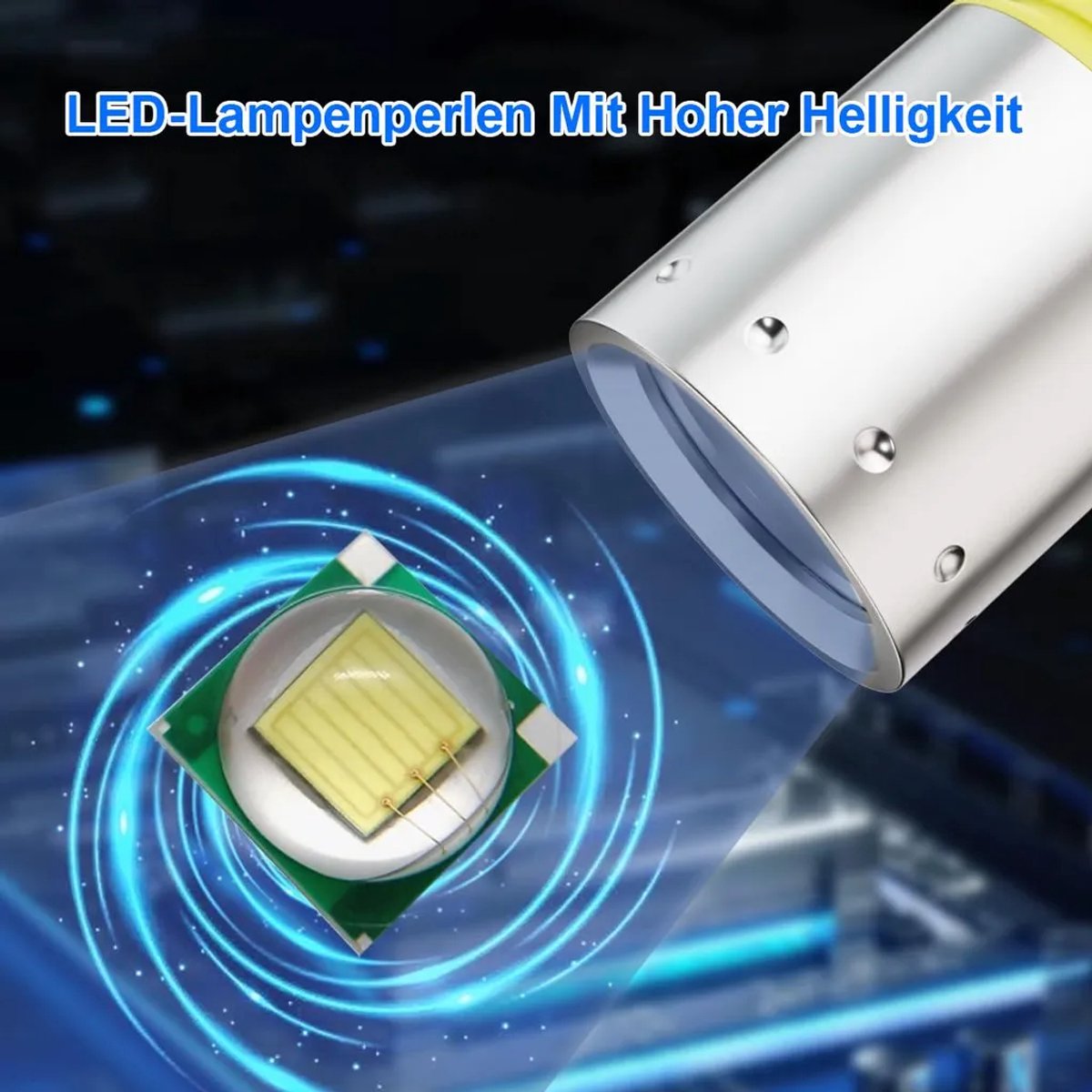 Set van 2 duiklampen, 1000 lumen T6 LED duiklampen, waterdicht, Geschikt voor duiken, nachtsnorkelen en noodgevallen (batterijen niet inbegrepen).