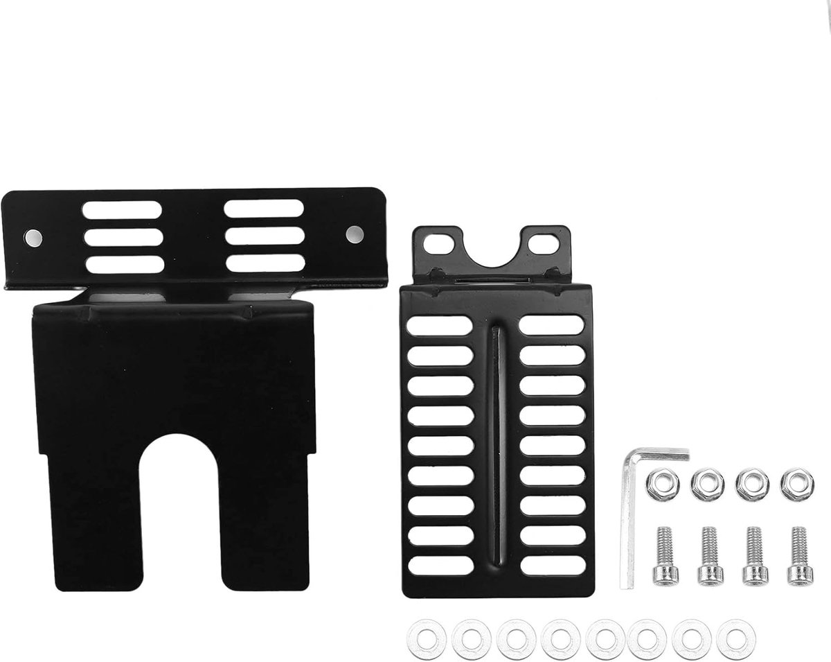 Rotisserie motor houder set 2pcs - roestvrij staal - stevige constructie - geschikt voor grills - ShopVlot