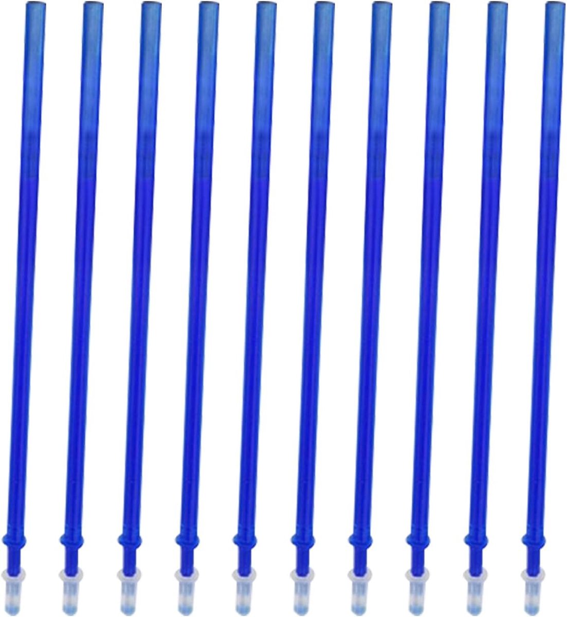Inkt Vullen 0,5 Mm Volledige Naaldvullingen Fijne Punt Wisbare Pen Navullingen Schrijven Briefpapier voor Studiebureau en School (10PCS)