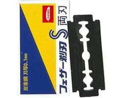 Feather - 10 Premium Double edge blades - Scheermesjes Carbon Staal