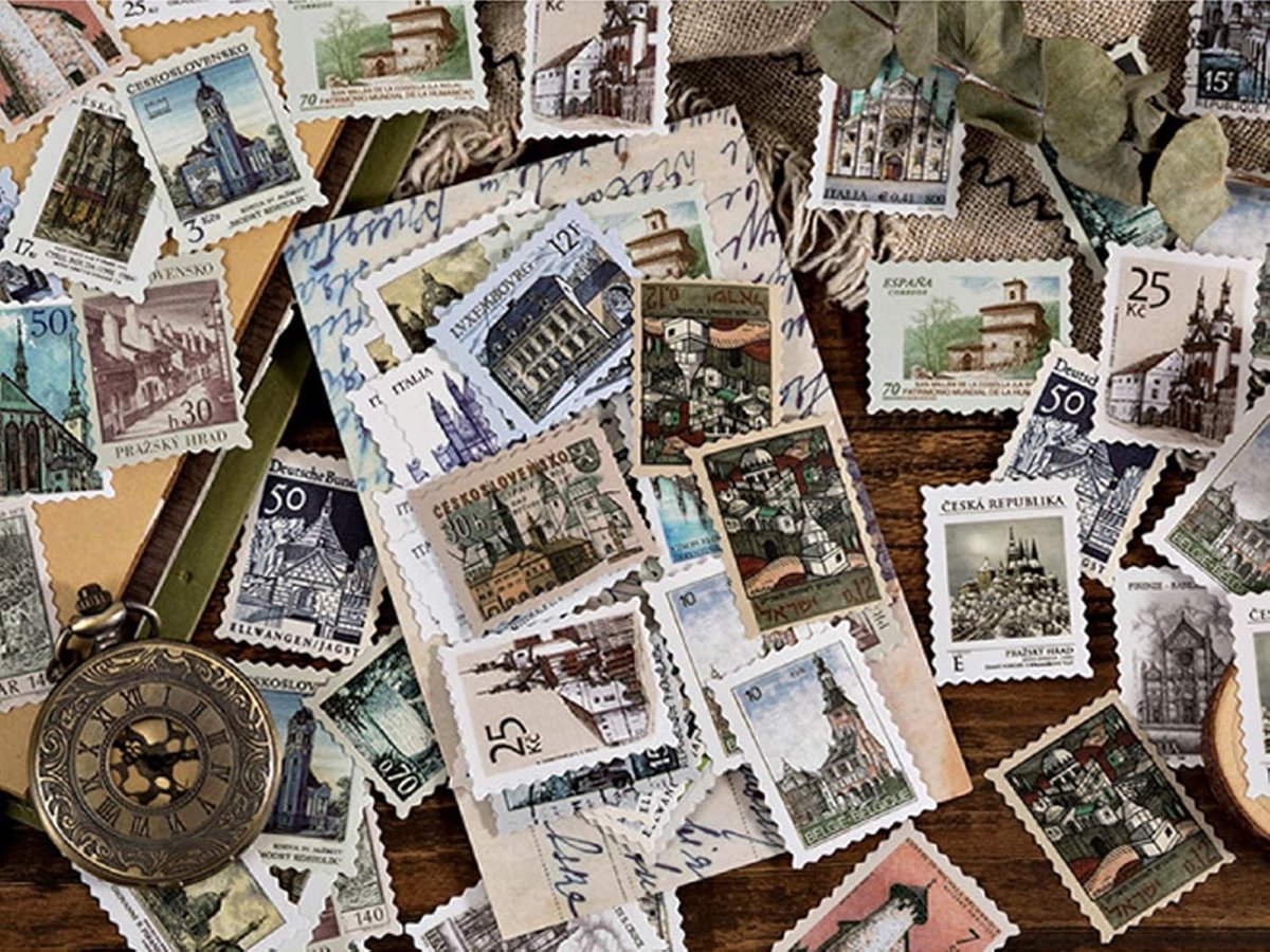 276 Stuks Stickers voor Stempelthema, 4 x 3 cm, Vlinders, Bloemen en Dieren Stickers voor Scrapbooking, DIY Fotoalbum en Wenskaarten Decoratie