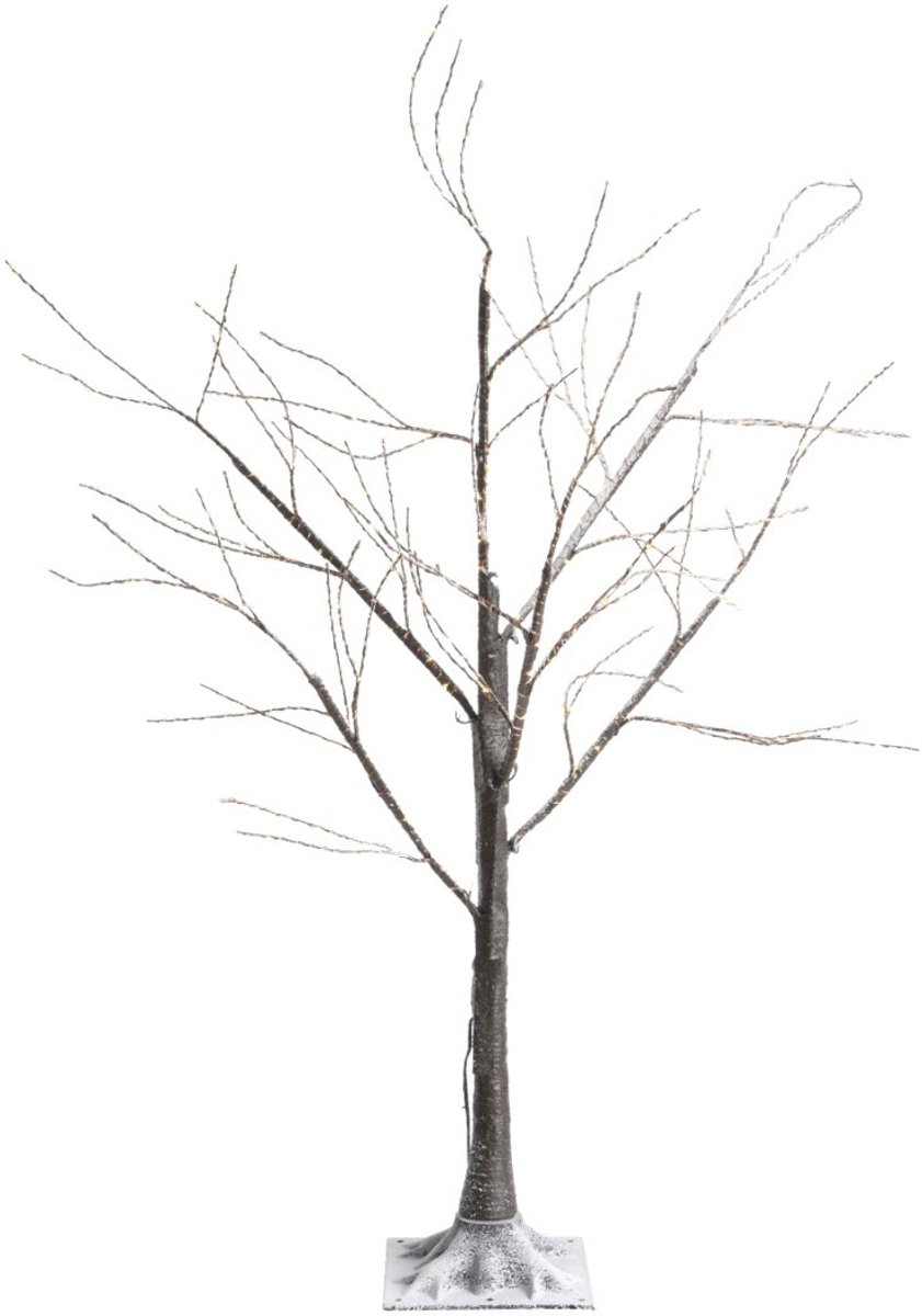 Micro LED berk buiten 150 cm 400L bruin/warm wit Kerst KSD