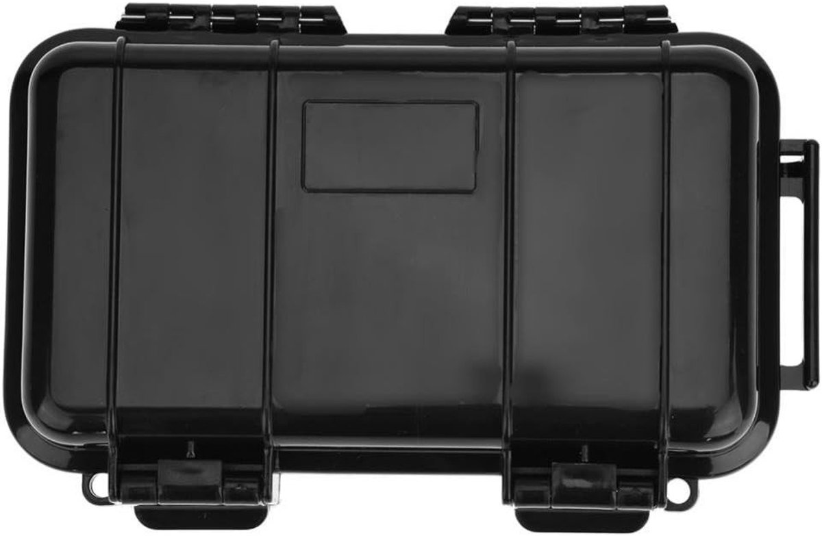 Pistoolkoffer - Zwart - 190 x 120 x 52 mm - Waterdichte en Schokbestendige Opbergkoffer - Voor Survival en Outdoor