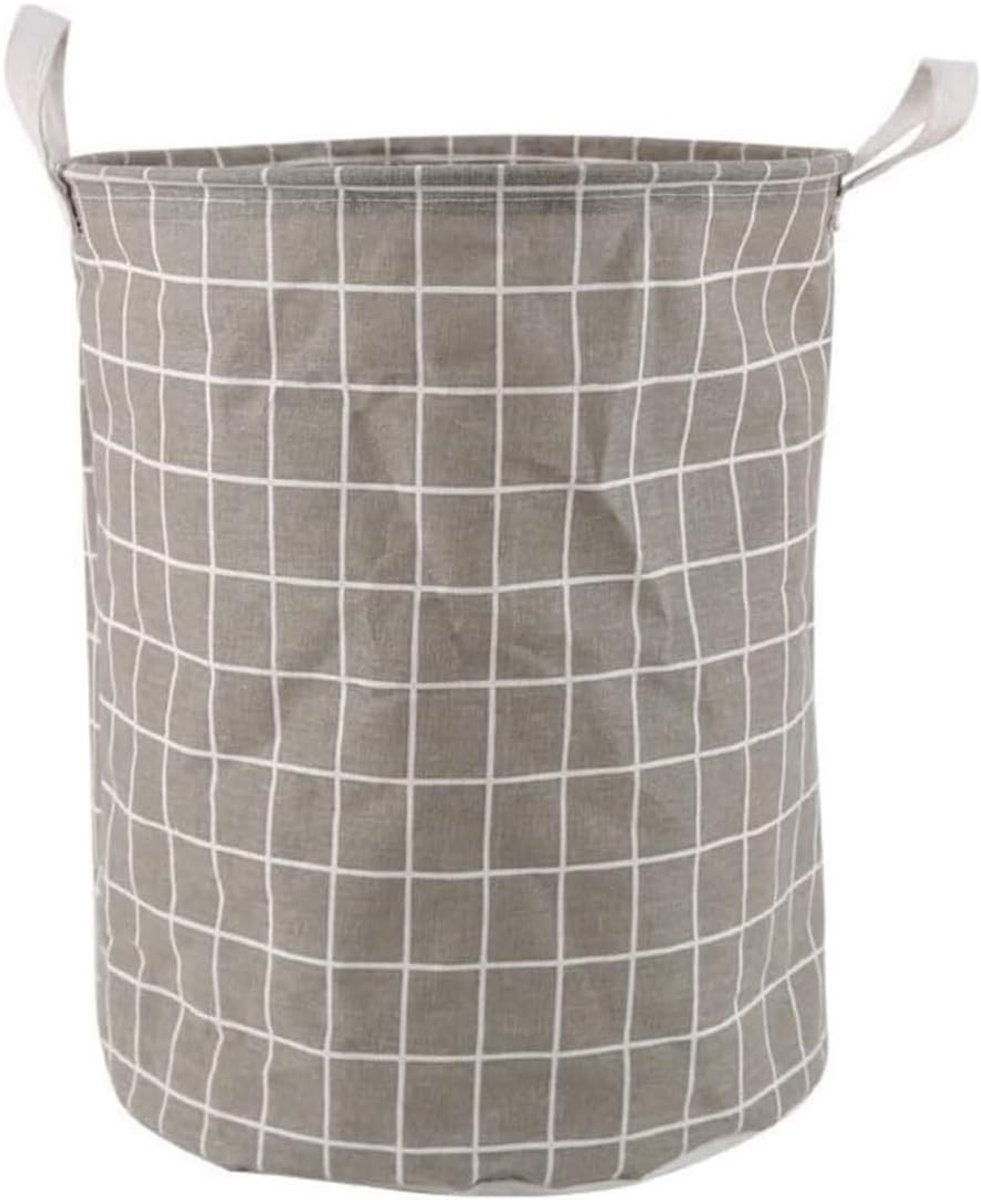 Vouwbare Ronde Wasmanden voor Opberging, Ideaal voor Badkamer, Slaapkamer en Woonkamer, Multicolor en Ruimtebesparend