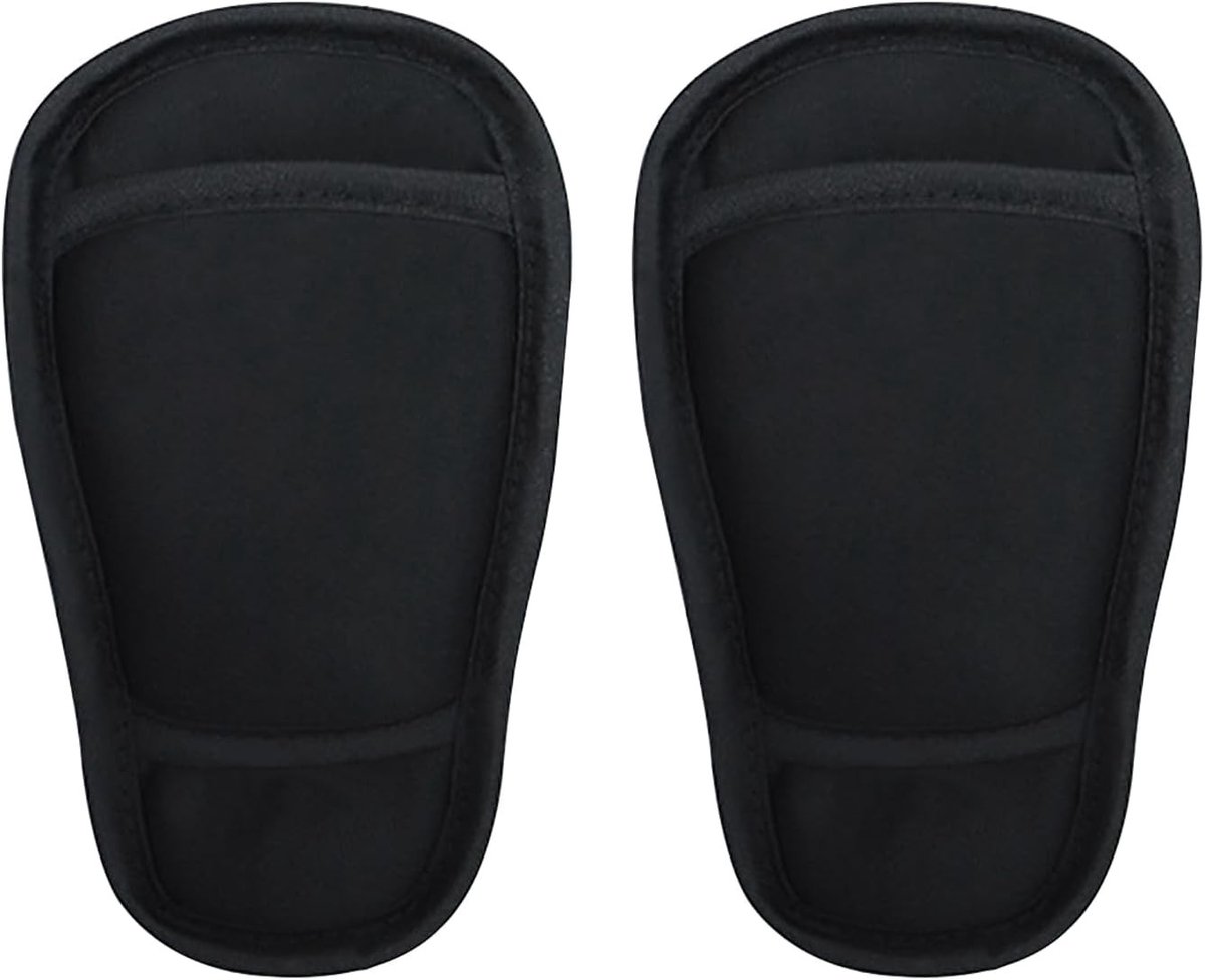 Set van 2 kruisvormige kussens, ademende kussens voor kinderwagens, autostoelkussens en veiligheidsgordelpads.