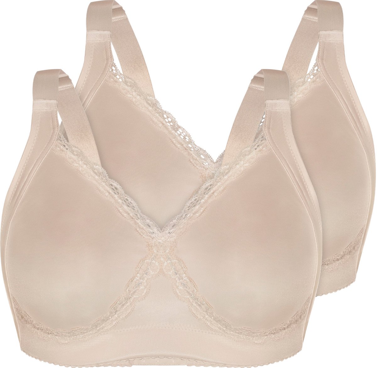 Verpakking van 2 Minimizer Zachte BH Basics