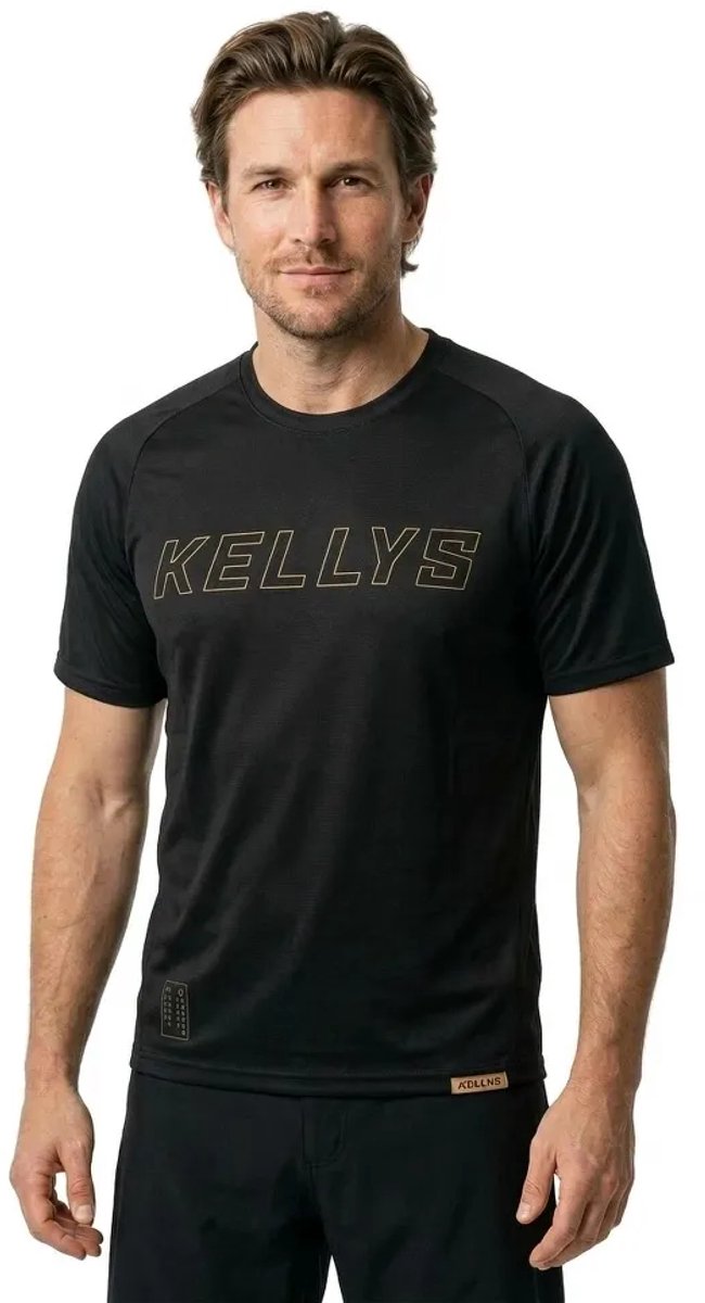 Kellys Tyrion 2 Korte Mouw Enduro Trui Zwart L Man