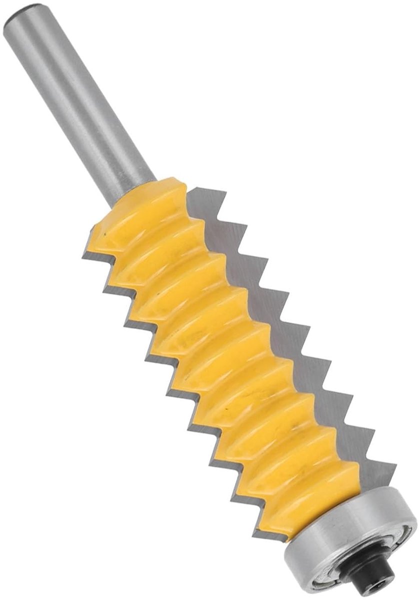 Multi-tand golflijn frezen voor houtbewerking - Meertands pen-en-gatmes 8X55 voor precisiewerk en afwerking