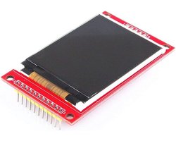 2.2" TFT LCD scherm met SPI-interface, 176x220 resolutie en SD-kaartsleuf voor Arduino en microcontrollers