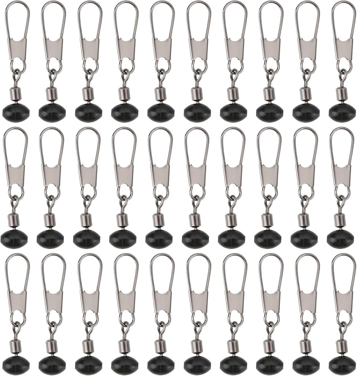 30 Stuks 30mm 13kg Vissen Kralen Spinner voor Sliding Float en Bait Basket Geschikt voor Waggler en Futterkorb