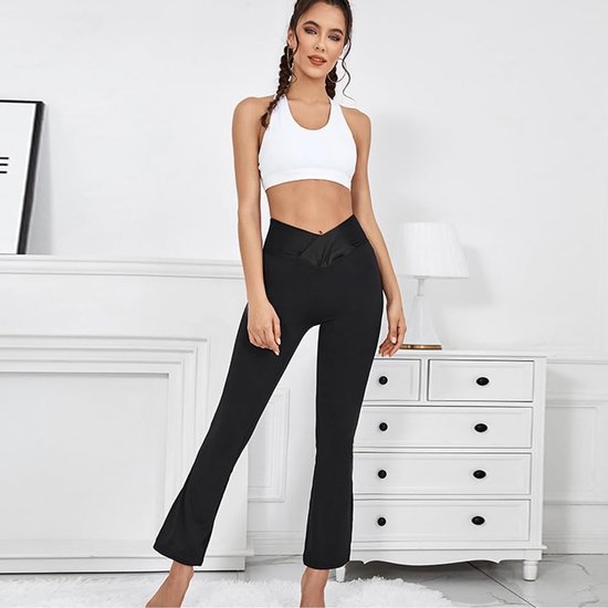 Hoge taille yoga broek voor dames, elastisch en ademend, ideaal voor joggen, hardlopen en vrije tijd van Puma — afbeelding 5