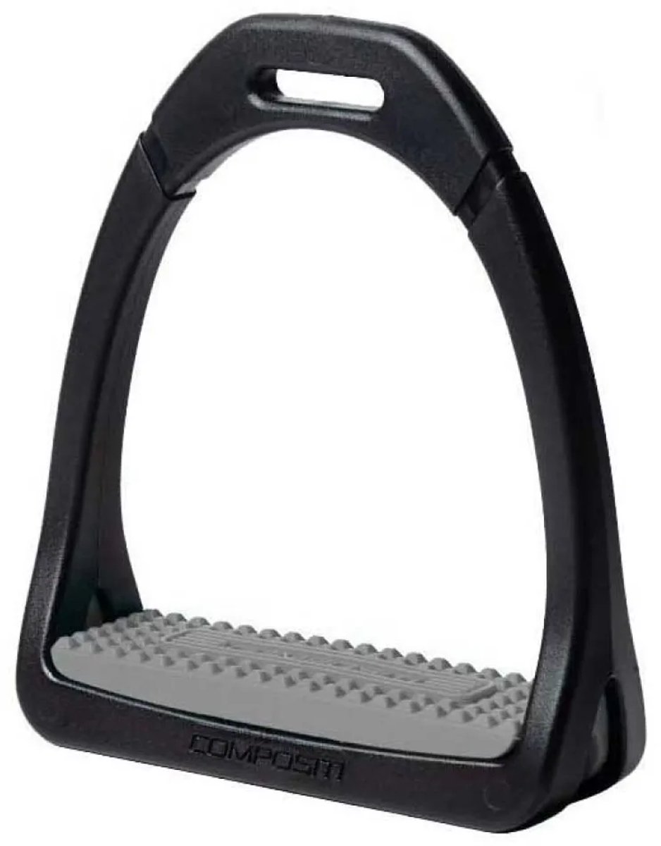 Compositi Profile Premium Stijgbeugels Zwart 12 cm